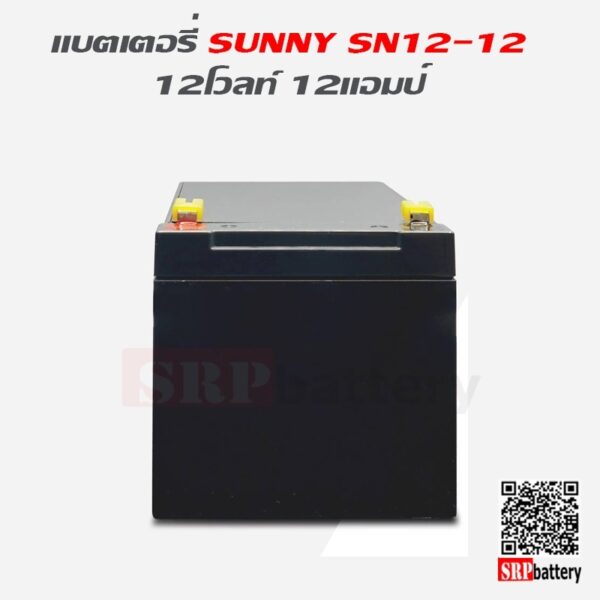 แบตเตอรี่สำรองไฟ UPS Sunny SN 12-12ah_4
