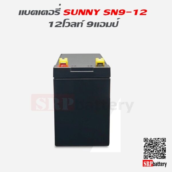 แบตเตอรี่สำรองไฟ UPS Sunny SN 12-9ah_4